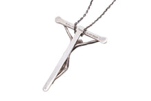 画像をギャラリービューアに読み込む, TIFFANY&amp;Co ティファニー クロスフィックス ロザリオ 十字架 ネックレス ヴィンテージ 2.9g シルバー925 良品 中古 43857