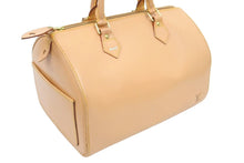 画像をギャラリービューアに読み込む, LOUIS VUITTON ルイヴィトン ハンドバッグ スピーディ30 ノマド M85392 ベージュ イニシャル入り 美品 中古 43894