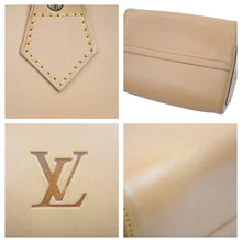 画像をギャラリービューアに読み込む, LOUIS VUITTON ルイヴィトン ハンドバッグ スピーディ30 ノマド M85392 ベージュ イニシャル入り 美品 中古 43894