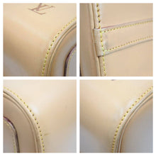 画像をギャラリービューアに読み込む, LOUIS VUITTON ルイヴィトン ハンドバッグ スピーディ30 ノマド M85392 ベージュ イニシャル入り 美品 中古 43894