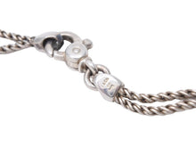 画像をギャラリービューアに読み込む, TIFFANY&amp;Co. ティファニー ダブル ハート ロープ ネックレス 925・750 コンビ シルバー ゴールド 43.3g 美品 中古 44184
