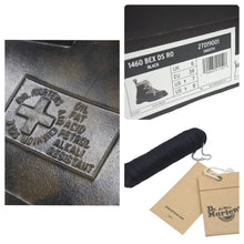 画像をギャラリービューアに読み込む, Rick Owens リックオウエンス Dr.martens ドクターマーチン ブーツ コラボ サイズ uk6 ブラック DW21S6907 レザー 美品 中古 44209