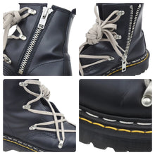 画像をギャラリービューアに読み込む, Rick Owens リックオウエンス Dr.martens ドクターマーチン ブーツ コラボ サイズ uk6 ブラック DW21S6907 レザー 美品 中古 44209