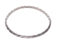 画像をギャラリービューアに読み込む, TIFFANY&amp;Co. ティファニー ツイストロープ バングル シルバー SV925 アクセサリー ジュエリー 美品 中古 44556