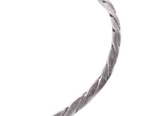 画像をギャラリービューアに読み込む, TIFFANY&amp;Co. ティファニー ツイストロープ バングル シルバー SV925 アクセサリー ジュエリー 美品 中古 44556