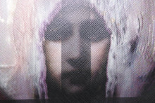 画像をギャラリービューアに読み込む, GIVENCHY ジバンシー マリアプリントクラッチ ミニポーチ バッグ TEO123 PVC ブラック シルバー金具 良品 中古 44744