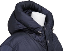画像をギャラリービューアに読み込む, MONCLER モンクレール PREVOT プレヴォ ダウンブルゾン ダウンジャケット トリコロール ポリアミド ネイビー 0 美品 中古 44790