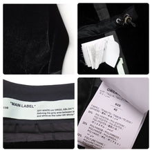 画像をギャラリービューアに読み込む, OFF-WHITE オフホワイト ジャケット OWEA156F18A37065 ブラック 黒 アウター ロゴ サイズ40 美品 中古 44796