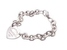 画像をギャラリービューアに読み込む, TIFFANY&amp;Co. ティファニー リターントゥ ハート タグ ブレスレット シルバー925 アクセサリー ジュエリー 美品 中古 45282