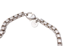 画像をギャラリービューアに読み込む, TIFFANY&amp;CO ティファニー ベネチアン ブレスレット アクセサリー スクエアリング レディース シルバー925 14.0g 美品 中古 45451