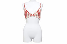 画像をギャラリービューアに読み込む, ChristianDior クリスチャンディオール j'adior 2019ss BraTop ブラトップ ボーダー ホワイト レッド サイズS 美品 中古 45585 正規品