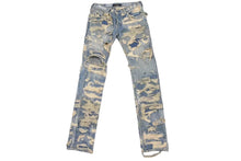 画像をギャラリービューアに読み込む, 超名作 UNDERCOVER アンダーカバー 85デニム 05AW ARTS&amp;CRAFTS期 インディゴ レディース サイズ2 美品 中古 45765