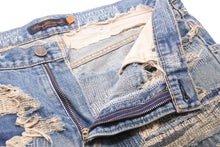 画像をギャラリービューアに読み込む, 超希少 UNDERCOVER アンダーカバー ヴィンテージ 名作 85デニム ジーンズ ボトム ブルー 05AW サイズ3 メンズ 中古 45835