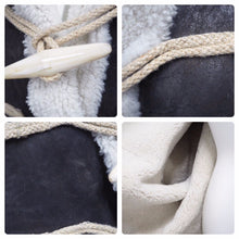 画像をギャラリービューアに読み込む, 極美品 Rick owens リックオウエンス ダッフルムートンコート ジャケット RU17F8788-LSHD ムートン ブラック サイズ50 中古 46006 正規品