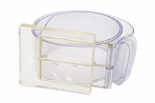 画像をギャラリービューアに読み込む, Maison Margiela メゾンマルジェラ ビニール ベルト クリア 小物 ブランド サイズM 美品 中古 46381