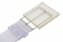 画像をギャラリービューアに読み込む, Maison Margiela メゾンマルジェラ ビニール ベルト クリア 小物 ブランド サイズM 美品 中古 46381