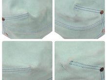 画像をギャラリービューアに読み込む, Tiffany ティファニー ハンドバッグ レザー×スエード シルバー×グリーン リバーシブル ポーチ付き 美品 中古 46495