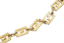 画像をギャラリービューアに読み込む, Gianni Versace ジャンニ ヴェルサーチ コインモチーフ メデューサ チェーンベルト GP ゴールド 22.5g 美品 中古 46939