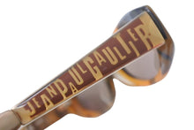 画像をギャラリービューアに読み込む, Jean Paul GAULTIER ジャンポールゴルチェ サングラス 石目調 50□20-140 56-7204 ロゴ UVプロテクト 48g 中古 47359