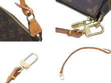 画像をギャラリービューアに読み込む, LouisVuitton ルイヴィトン アクセソワール ハンドバッグ アクセサリーポーチ M51980 AR1000 PVC ブラウン 美品 中古 47565