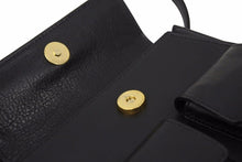 画像をギャラリービューアに読み込む, VERSACE ヴェルサーチ ハンドバッグ ショルダーバッグ ブラック ショルダーストラップ 保存袋付き 良品 中古 47884