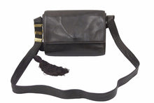 画像をギャラリービューアに読み込む, GIANNI VERSACE ジャンニヴェルサーチ ショルダーバッグ 肩掛けバッグ ヴィンテージ レザー ブラウン ゴールド金具 良品 中古 47889