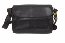 画像をギャラリービューアに読み込む, GIANNI VERSACE ジャンニヴェルサーチ ショルダーバッグ 肩掛けバッグ ヴィンテージ レザー ブラウン ゴールド金具 良品 中古 47889