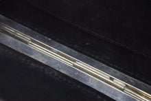 画像をギャラリービューアに読み込む, VERSACE ヴェルサーチ クラッチバッグ ポーチ クロコ柄 がま口 レザー ブラック シルバー金具 レディース 保存袋有 良品 中古 47891