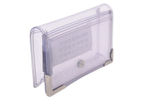 画像をギャラリービューアに読み込む, MAISON MARGIELA メゾンマルジェラ トランスペアレント カードケース クリア PVC S11566 小物 美品 中古 47980