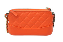 画像をギャラリービューアに読み込む, CHANEL シャネル ショルダーバッグ マトラッセショルダーバック オレンジ CCマークファスナ 28841186 中古 48408