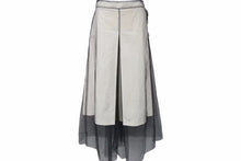 画像をギャラリービューアに読み込む, MARTIN MARGIELA マルタンマルジェラ パンツ 22AW S31MA0350 コットン ポリアミド ビスコース ホワイトブラック 36 美品 中古 48450