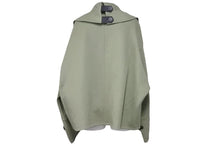 画像をギャラリービューアに読み込む, LOEWE ロエベ ダブル ショート ジャケット 21SS レディース S359338XAV ウール カシミヤ グリーン ブラック 34 美品 中古 48451