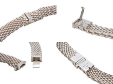 画像をギャラリービューアに読み込む, 希少 TIFFANY&amp;Co. ティファニー サマセット メッシュ ペンダント ネックレス チョーカー SV925 シルバー 87.5g 中古 48617