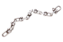 画像をギャラリービューアに読み込む, TIFFANY&amp;CO. ティファニー ハードウェア ラージ リンク ブレスレット アクセサリー U05935 シルバー925 64.1g 中古 48651