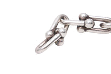 画像をギャラリービューアに読み込む, TIFFANY&amp;CO. ティファニー ハードウェア ラージ リンク ブレスレット アクセサリー U05935 シルバー925 64.1g 中古 48651