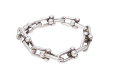 画像をギャラリービューアに読み込む, TIFFANY&amp;CO. ティファニー ハードウェア ラージ リンク ブレスレット アクセサリー U05935 シルバー925 64.1g 中古 48651