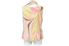 画像をギャラリービューアに読み込む, Emilio Pucci エミリオ・プッチ その他トップス シルク ポリウレタン マルチカラー サイズ38 美品 中古 48827