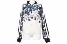 画像をギャラリービューアに読み込む, VERSACE ヴェルサーチ ジャケット パーカー コットン ホワイト ブラック UB941 ユニセックス 美品 中古 48852