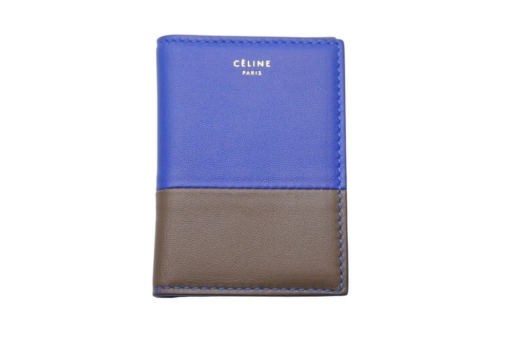 極美品 CELINE セリーヌ カードケース カードホルダー 旧ロゴ