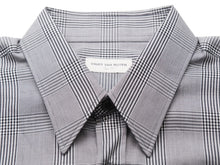 画像をギャラリービューアに読み込む, Dries Van Noten ドリスヴァンノッテン ノースリーブシャツ チェックシャツ トップス コットン グレー ブラック 46 美品 中古 49135