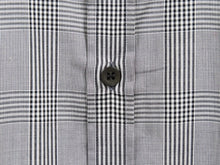 画像をギャラリービューアに読み込む, Dries Van Noten ドリスヴァンノッテン ノースリーブシャツ チェックシャツ トップス コットン グレー ブラック 46 美品 中古 49135