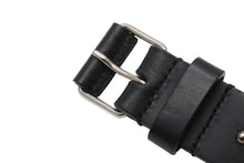 画像をギャラリービューアに読み込む, Givenchy ジバンシー ベルト バックル IGA014690 スタッズ イタリア製 レザー ブラック 美品 中古 49556