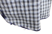 画像をギャラリービューアに読み込む, 極美品 Givenchy ジバンシー 長袖シャツ 17SS チェックシャツ 6008 400 ネイビー サイズ40 コットン 中古 49621