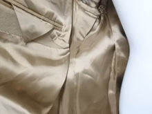 画像をギャラリービューアに読み込む, Givenchy ジバンシー ロングコート コットン ウール キュプラ ベージュ レッド サイズ50 メンズ 美品 中古 49661