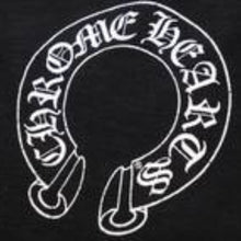 画像をギャラリービューアに読み込む, CHROME HEARTS クロムハーツ 長袖Ｔシャツ ブラック グレー コットン サイズM 95024 美品 中古 50212