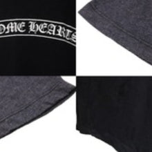 画像をギャラリービューアに読み込む, CHROME HEARTS クロムハーツ 長袖Ｔシャツ ブラック グレー コットン サイズM 95024 美品 中古 50212