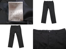 画像をギャラリービューアに読み込む, MARTIN MARGIELA マルタンマルジェラ 01SS セットアップ スーツ スリム 黒 ブラック ジャケット スラックス 46 美品 中古 50515