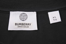Load image into Gallery viewer, BURBERRY バーバリー Bロゴ プリント 半袖Ｔシャツ ブラック 黒 ホワイト 白 8039650 トップス XL 美品 中古 51158