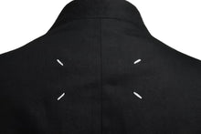 画像をギャラリービューアに読み込む, 極美品 Maison Margiela メゾンマルジェラ 21SS カットオフ ジャケット ブラック アウター 素材切替 S50BN0467 サイズ48 中古 51857