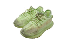 画像をギャラリービューアに読み込む, YEEZY BOOST 350 V2 GLOW IN THE DARK イージーブーストグロウスニーカー キッズ ライトグリーン 7 1/2K 良品 中古 51951